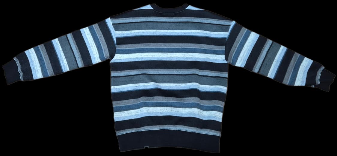 코케트 [레서팬다] 실루엣 로고 니트 스웨트셔츠 차콜 [오버핏] 21VE 상품이미지6