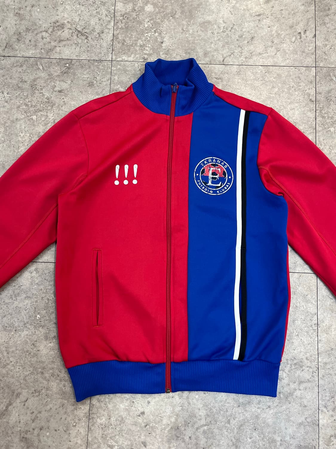 아디다스 에크라나스 유로파 트랙탑 져지 레드 S  #csz3335 상품이미지4