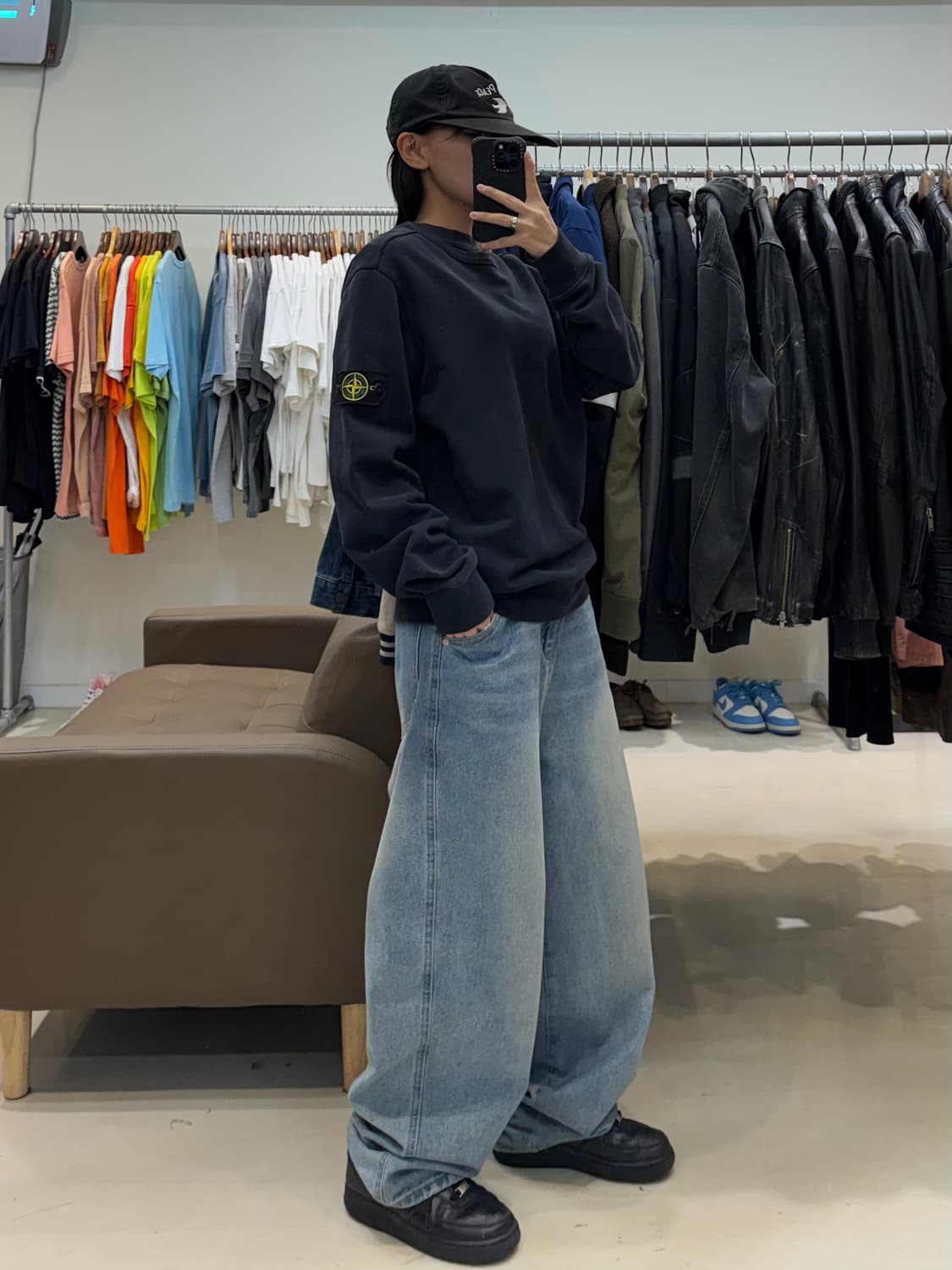 스톤아일랜드 와펜 맨투맨 상품이미지7