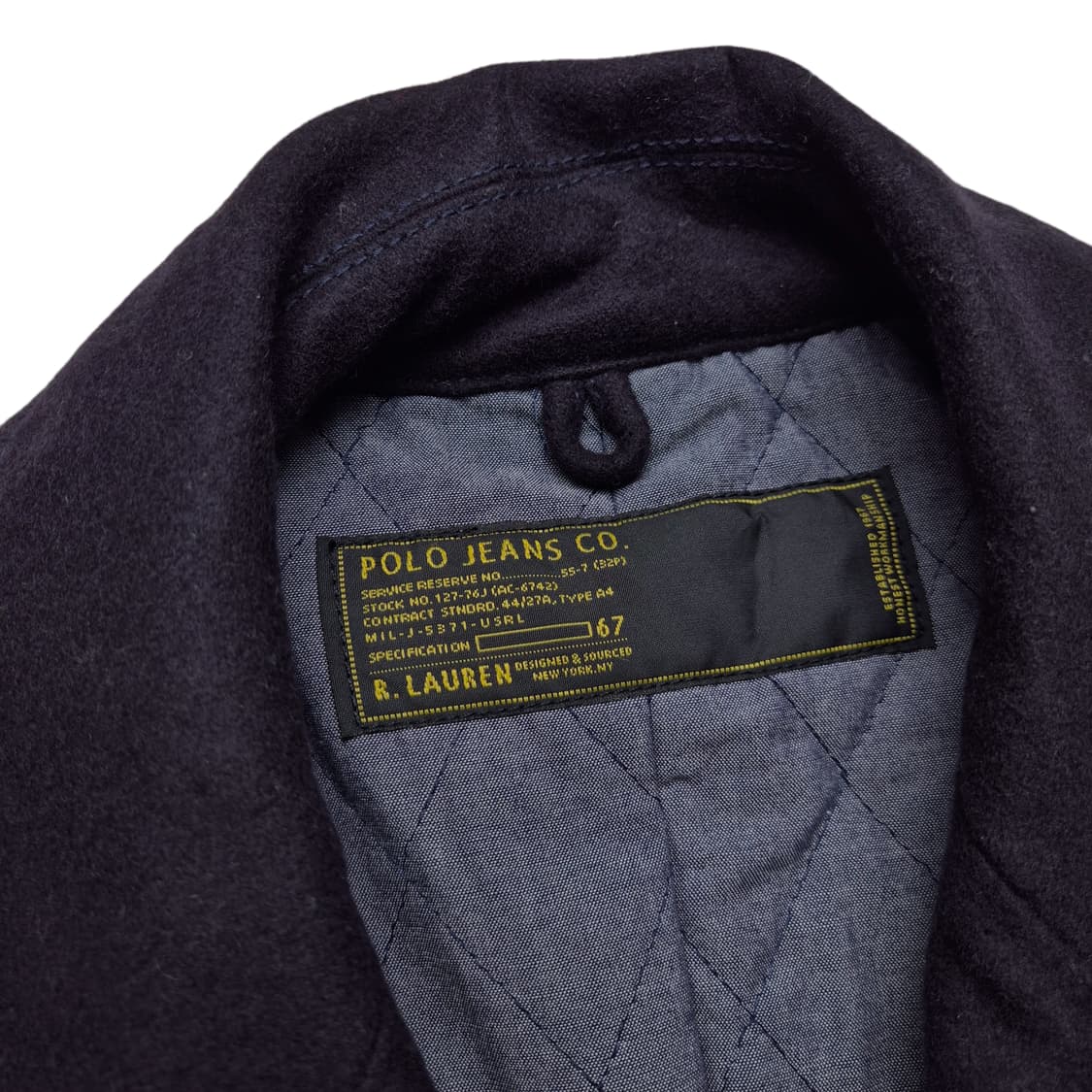 [M] 폴로 진스 컴퍼니 울 피코트 상품이미지5