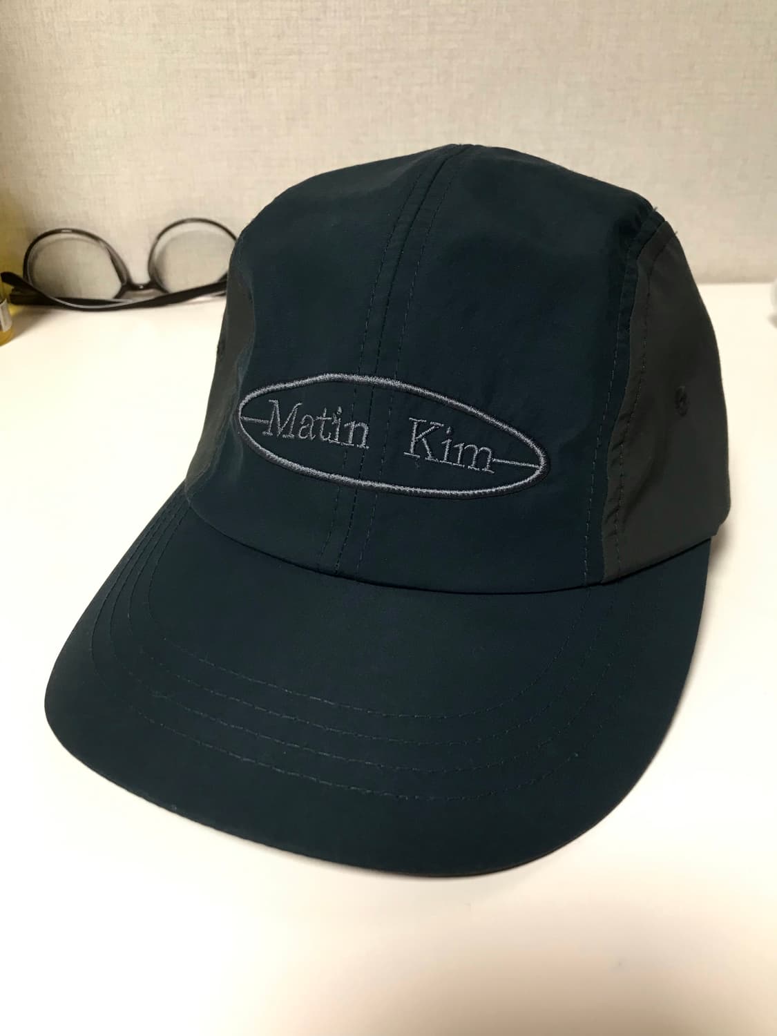 마뗑킴 캠프캡 다크 그린  상품이미지4