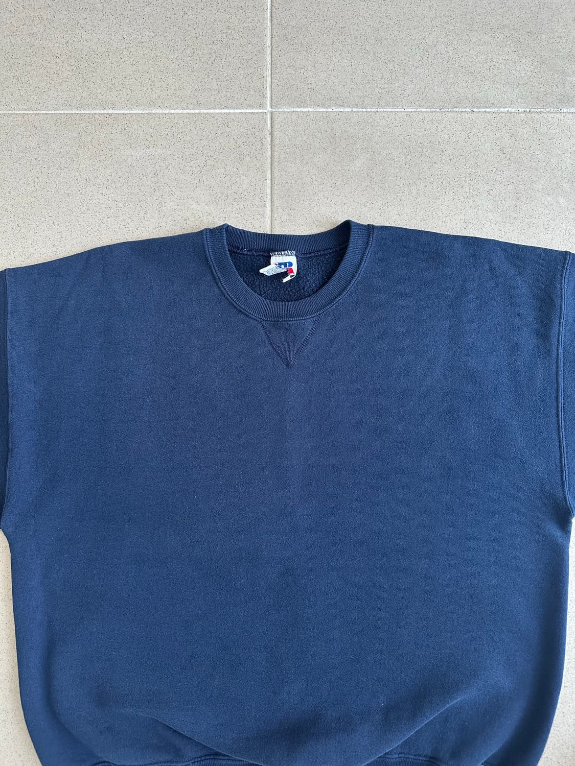 90s 빈티지 러셀 스웻셔츠 네이비 XL 상품이미지4