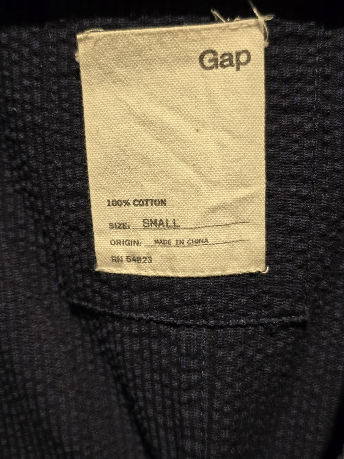 Gap Blue Seersucker Blazer 상품이미지3