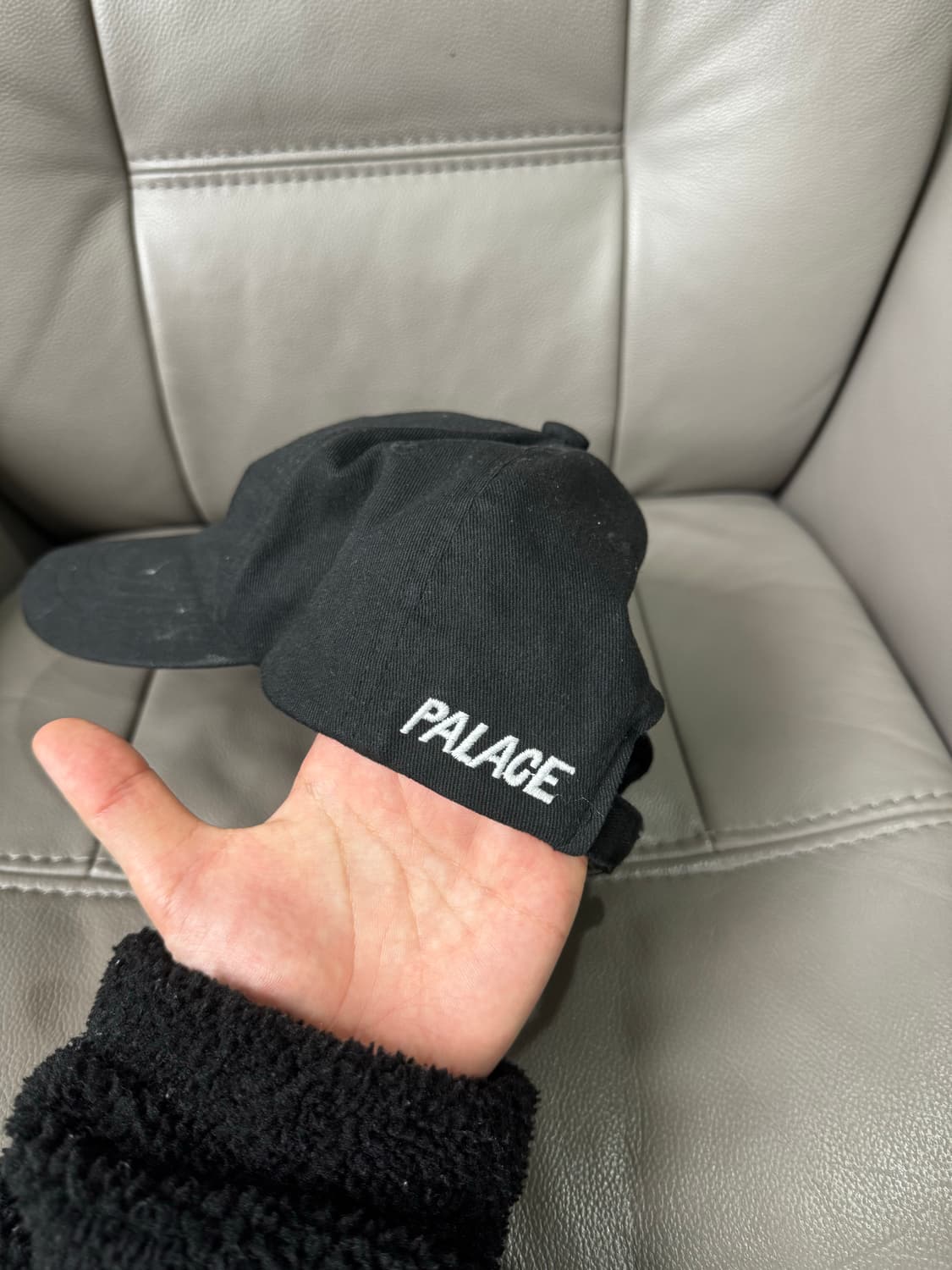 팔라스 6패널 볼캡 블랙 상품이미지2