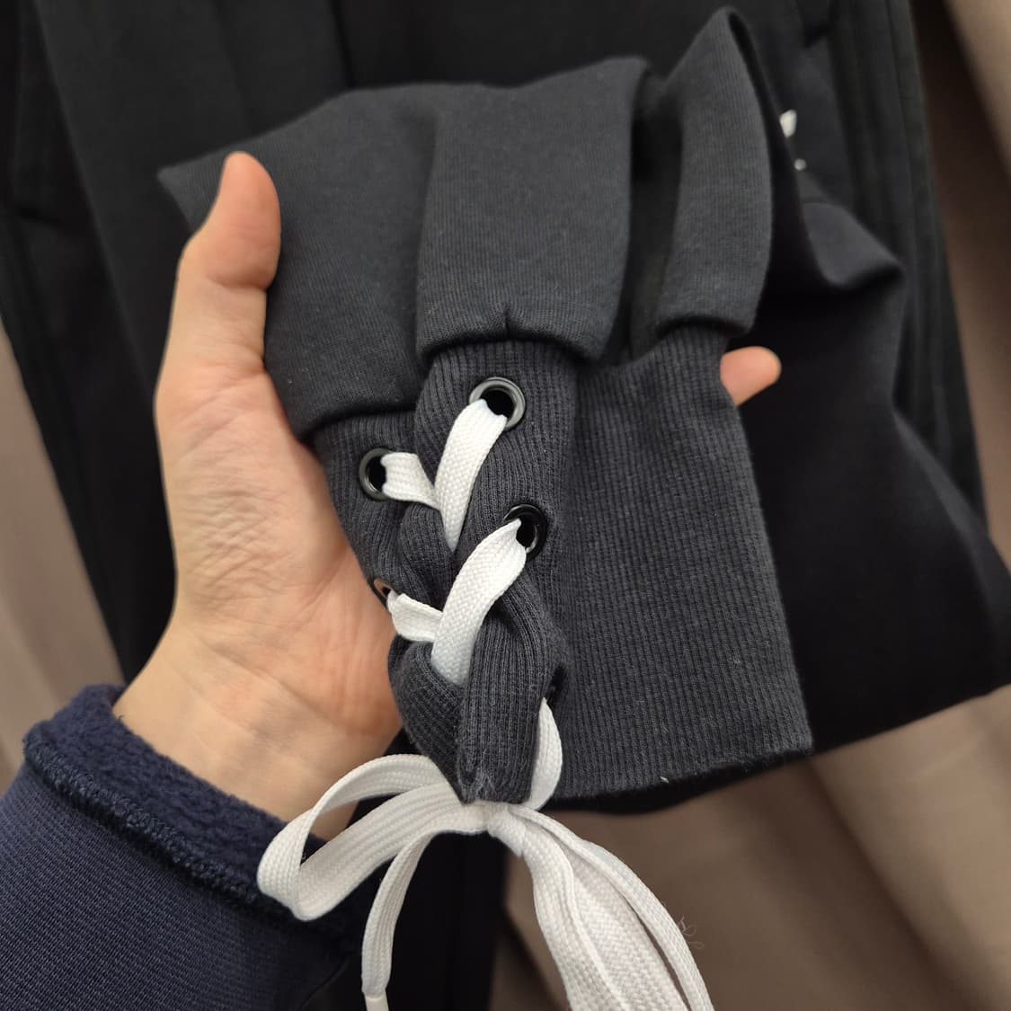 아디다스 올웨이즈 오리지널 레이스드 커프 팬츠 M 상품이미지3