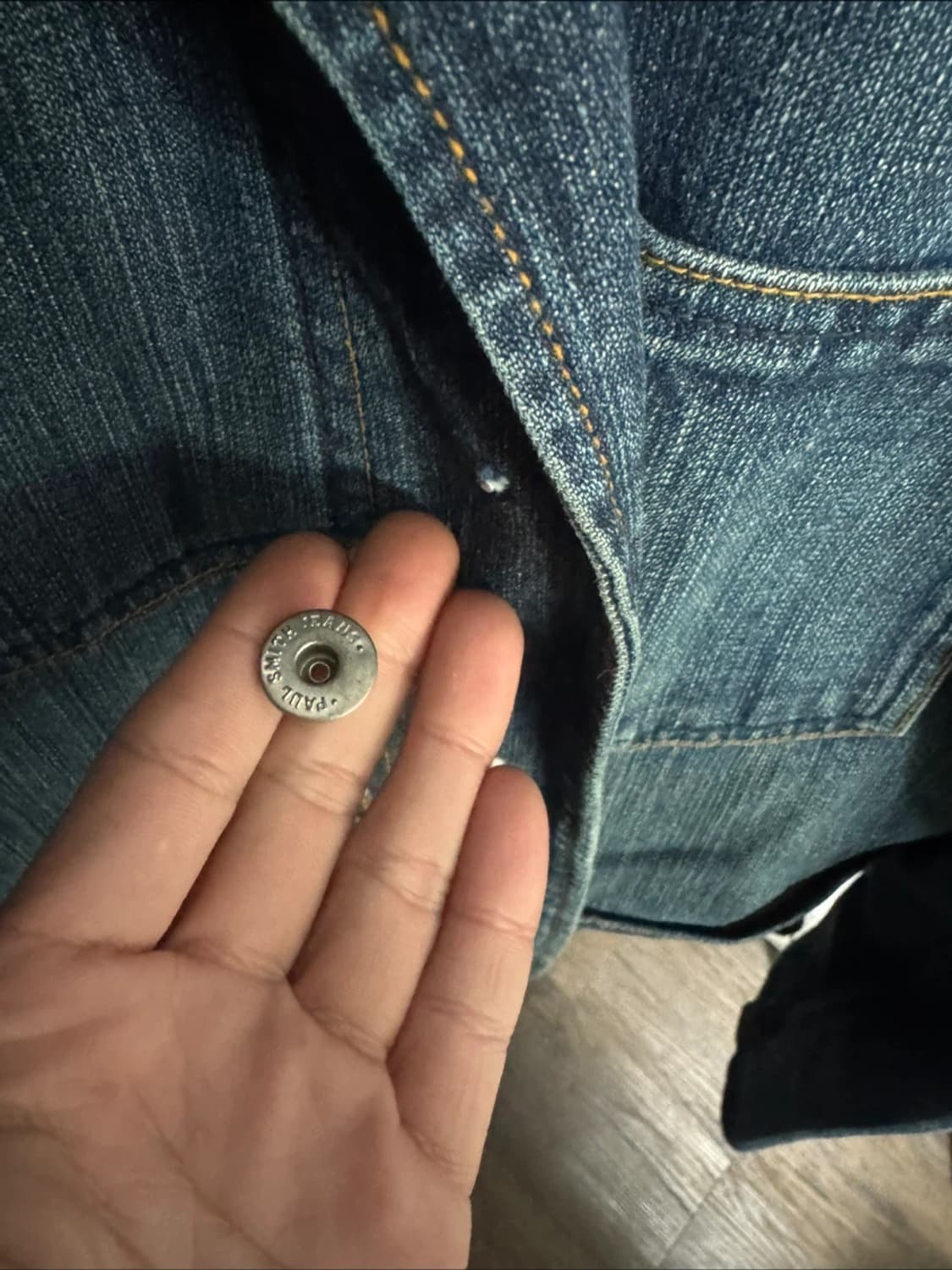 폴스미스 빈티지 데님 자켓 (L사이즈) 상품이미지9