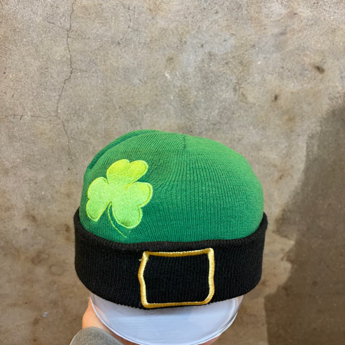 USA 빈티지 세인트 패트릭 니트 비니 상품이미지1