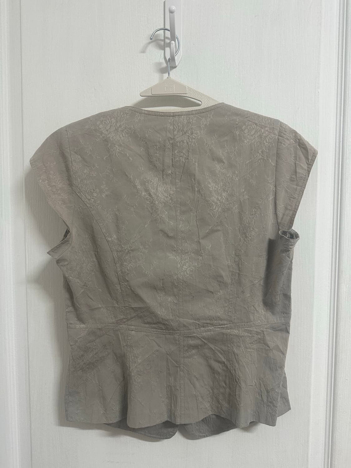 플라워 민트 블라우스 모리걸 Made in Japan 상품이미지2