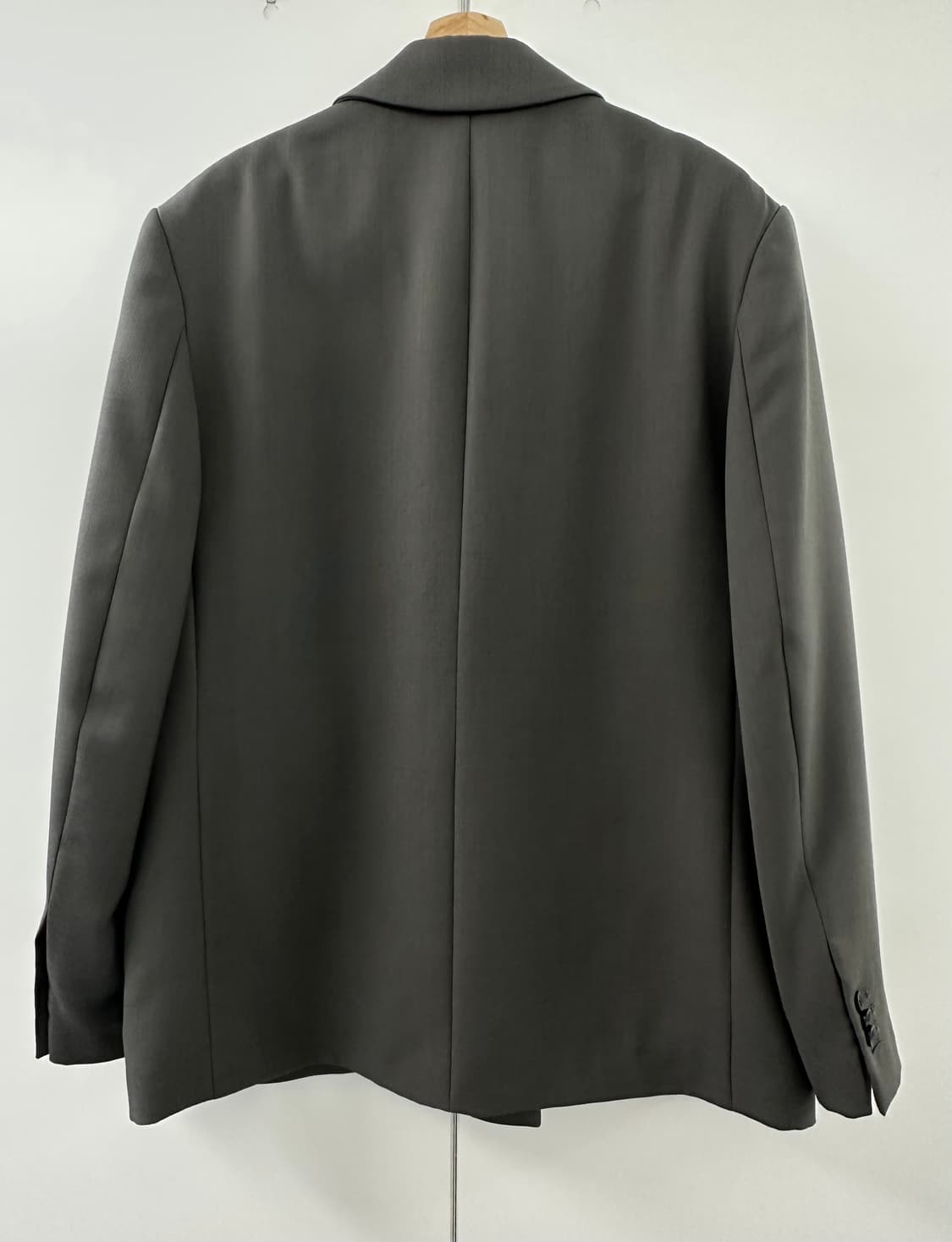 ZARA X Nanushka 더블 버튼 자켓 (그레이 48, 새상품) 상품이미지6