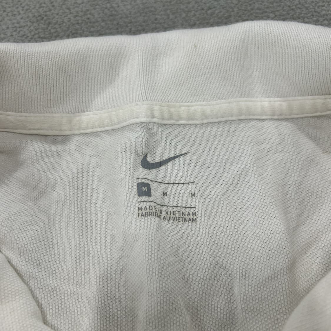 나이키 화이트 PK 반팔 티셔츠 m 상품이미지2