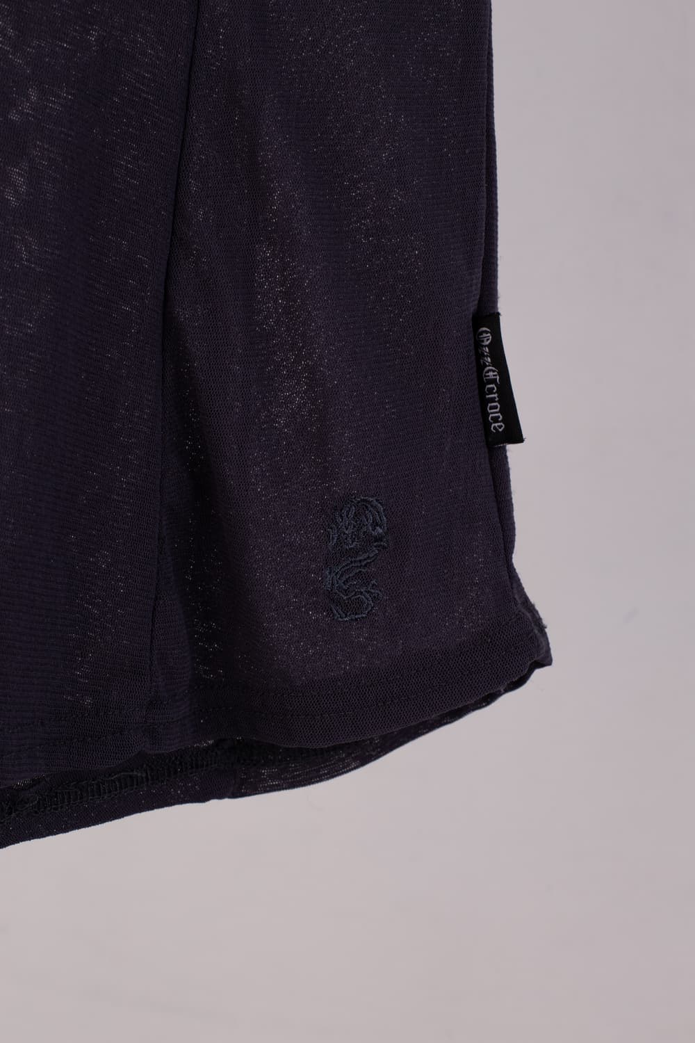 OZZ CROCE MESH V-NECK EMBROIDERY T-SHIRT 상품이미지10