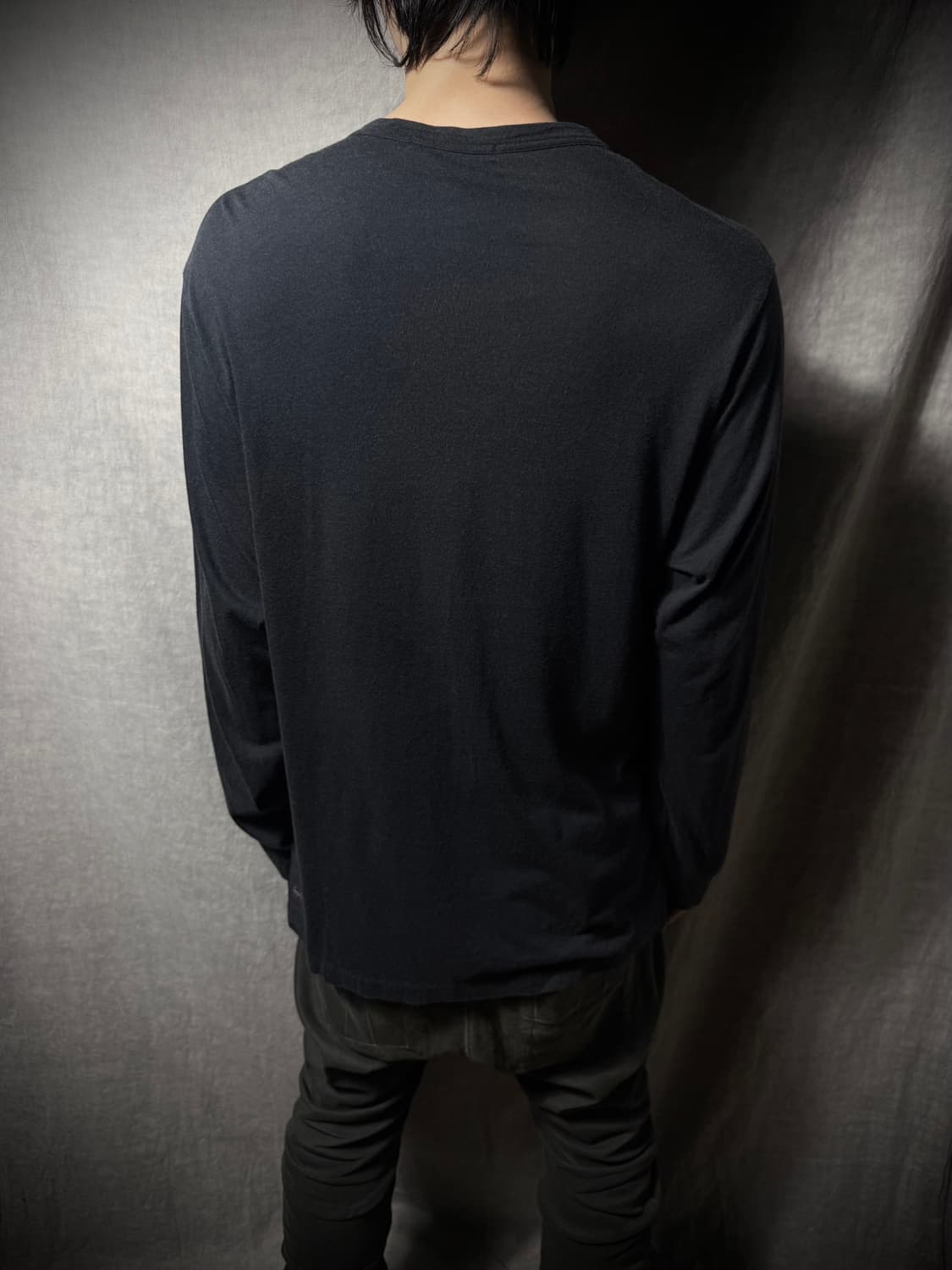 요지야마모토 레귤레이션 비대칭 롱슬리브 상품이미지2