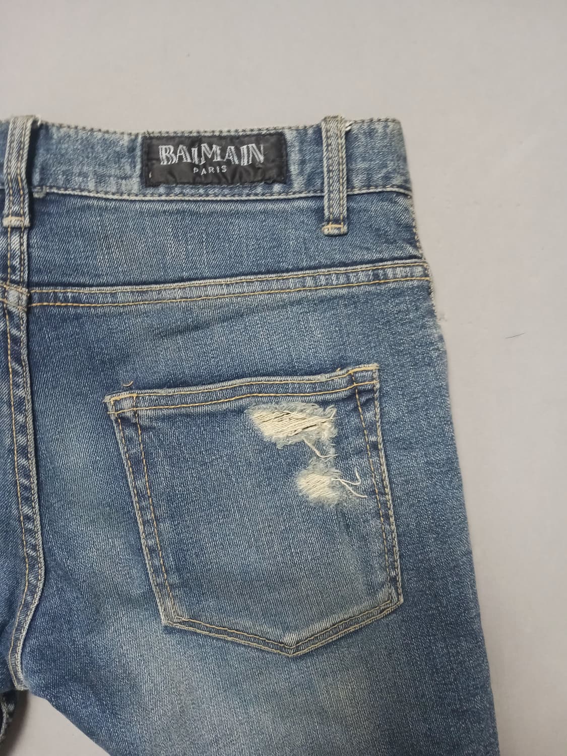 [30] 발망 디스 스키니핏 슬림진 청바지 상품이미지10