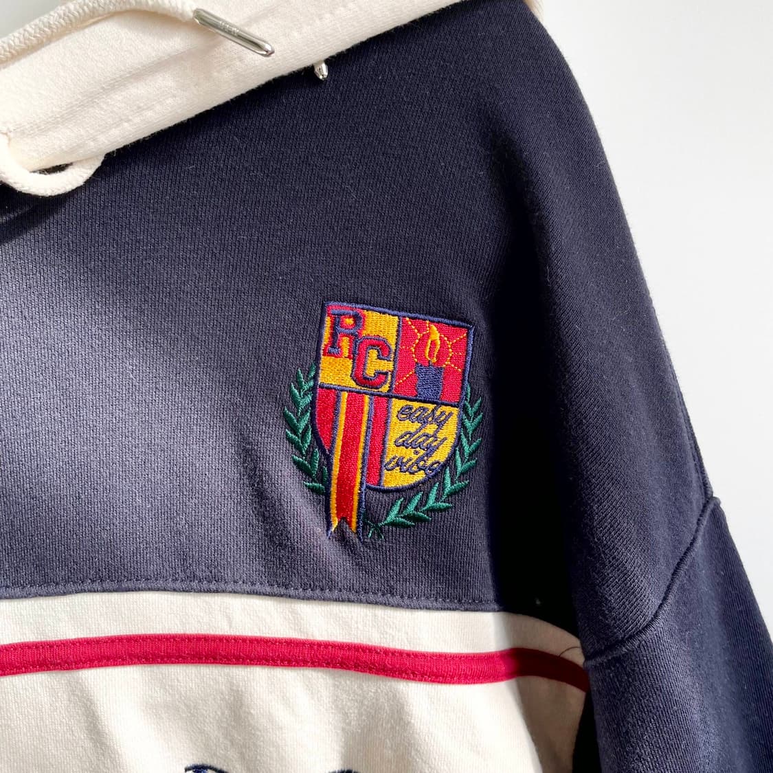 F1 로맨틱크라운 크로스 라인 후드티 M사이즈 상품이미지4