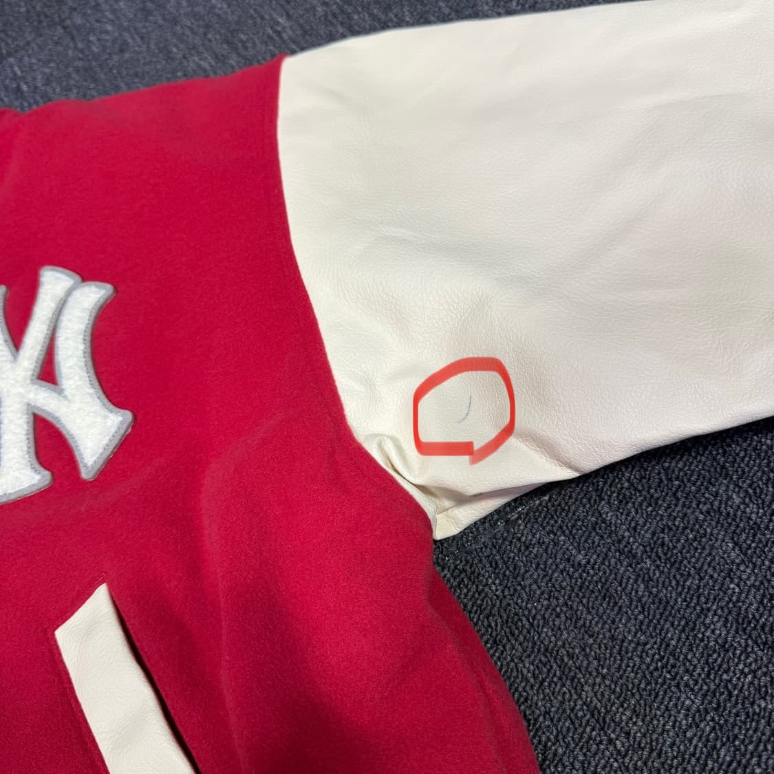 뉴에라 바시티 MLB 뉴욕 양키스 바시티 자켓 상품이미지10