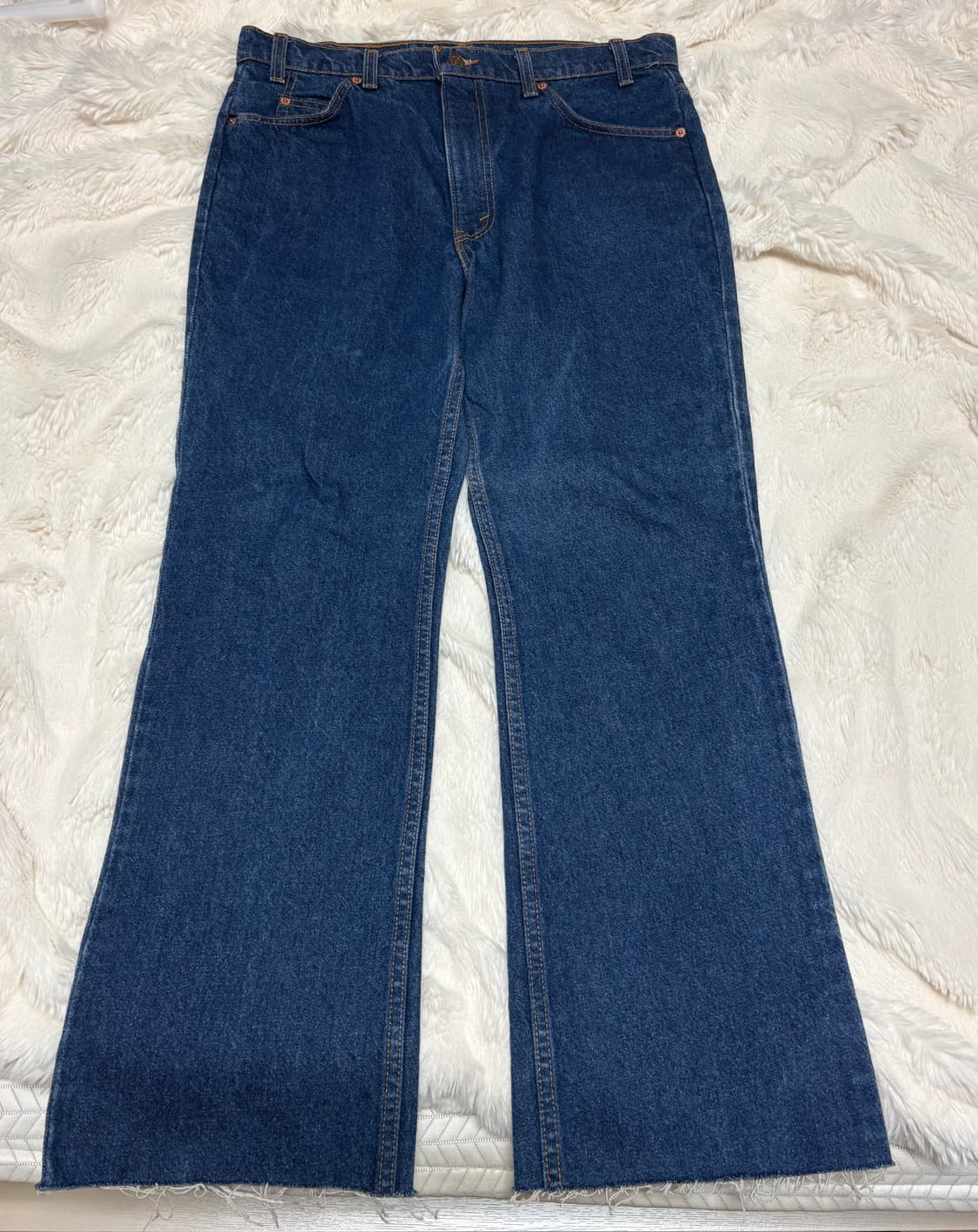 90s 빈티지 리바이스 517 부츠컷 오렌지탭 진청/36*33 상품이미지2