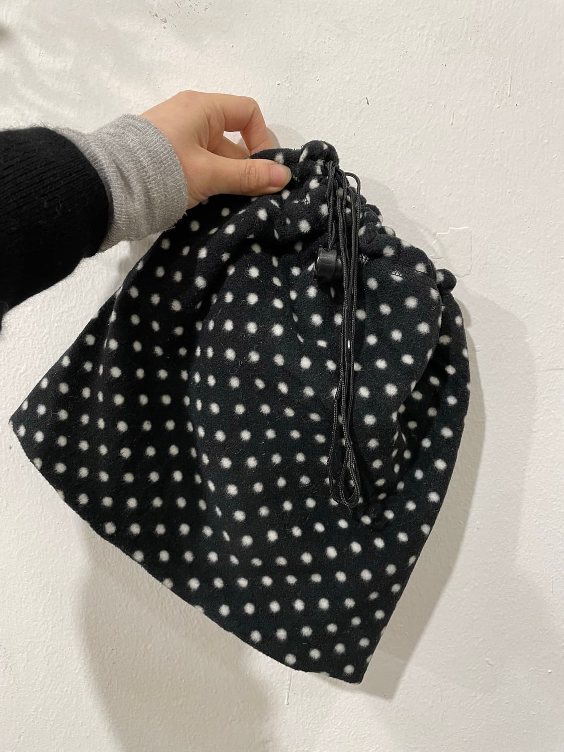 도트 넥워머 비니 상품이미지7