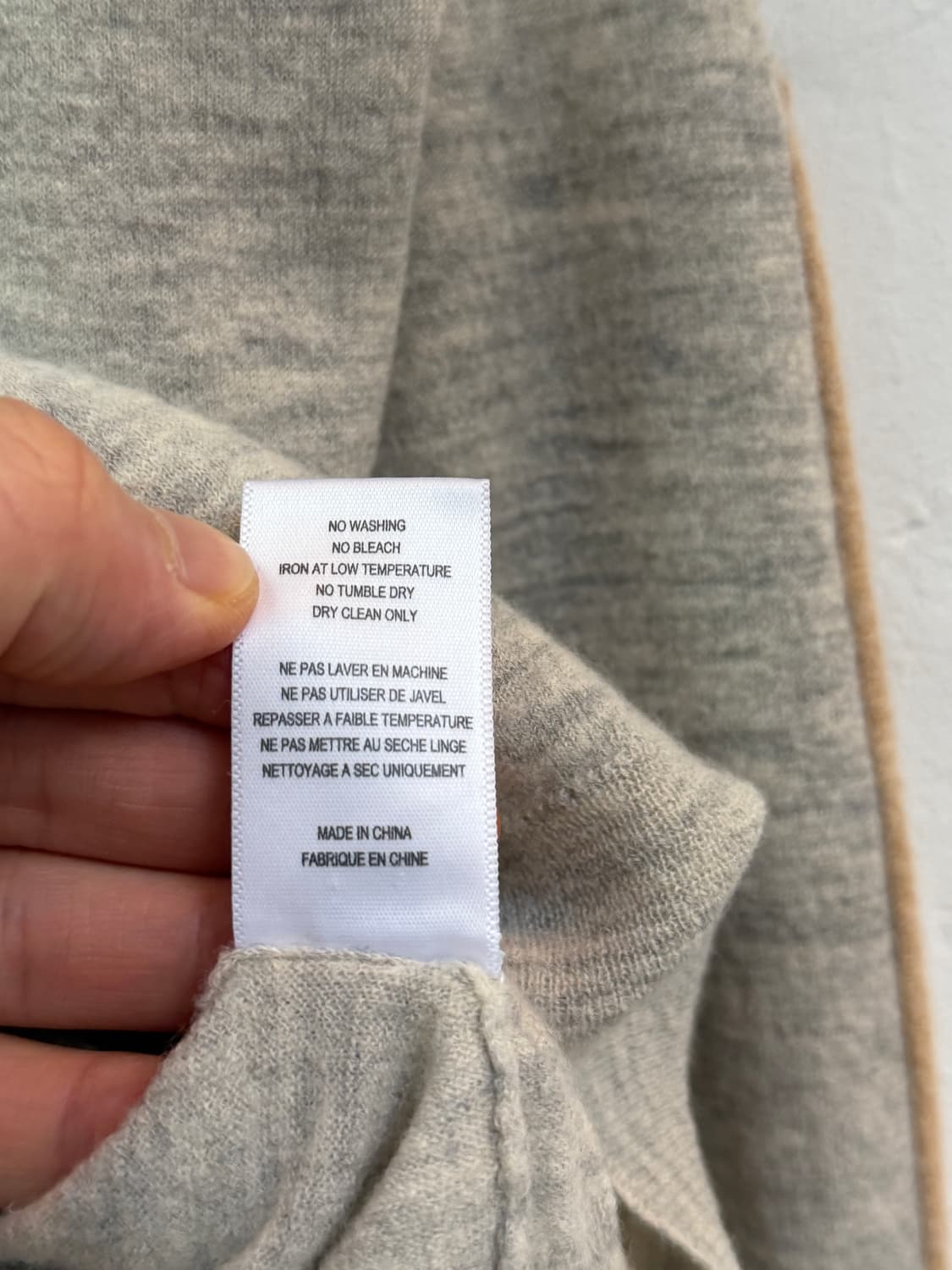 Joseph 캐시미어 엘보패치 니트 M 상품이미지5