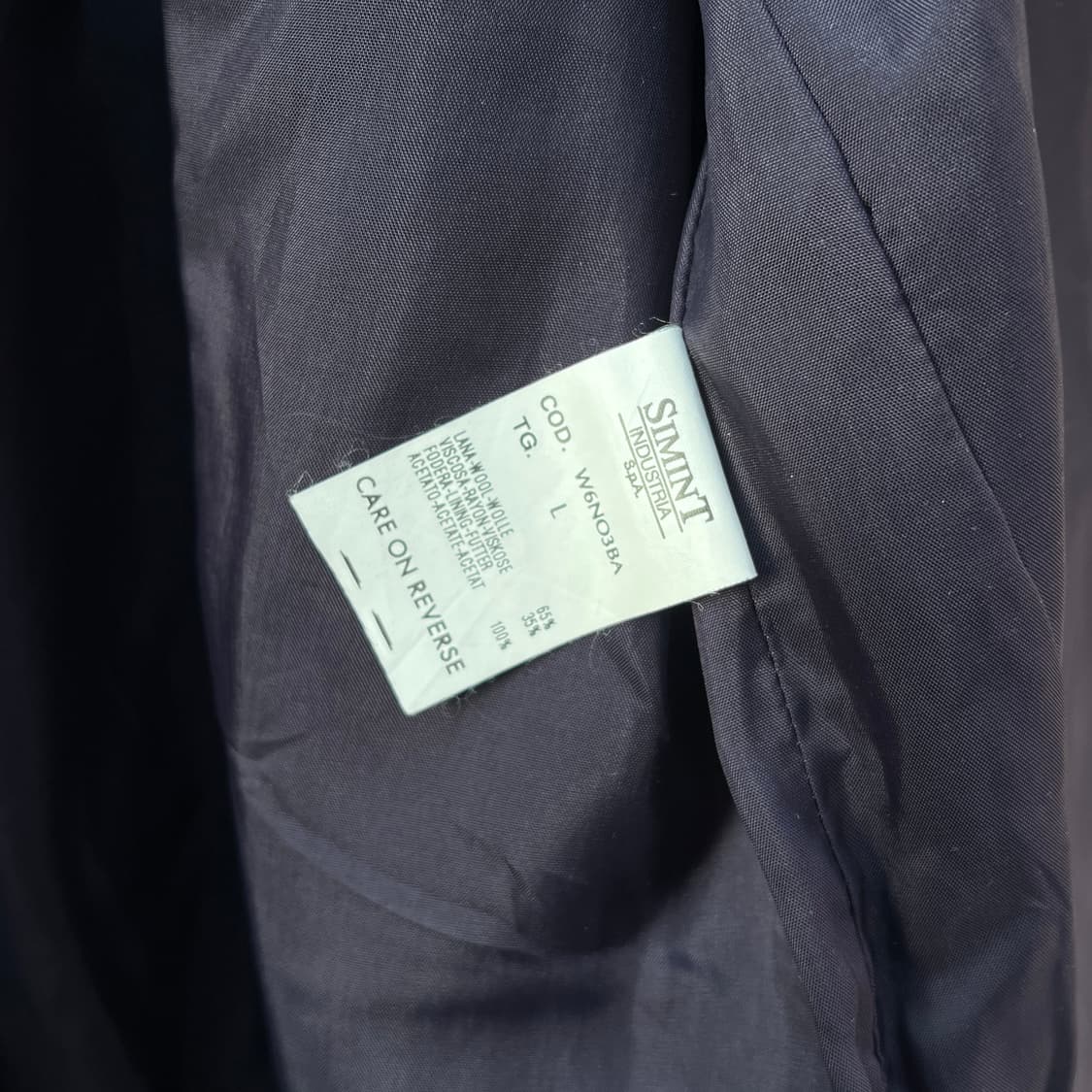 [L] 90s 아르마니 진스 울 필드 자켓 상품이미지9