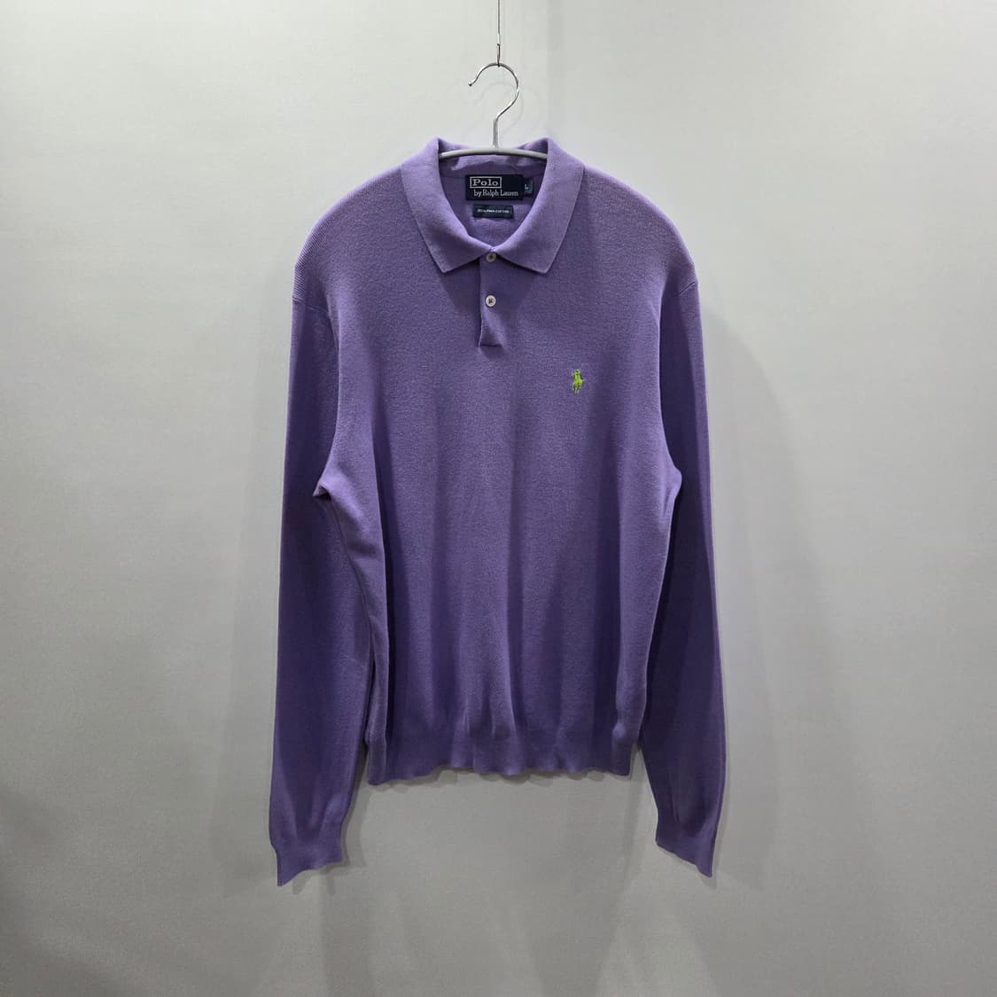 폴로랄프로렌 피마코튼 카라 니트 L 상품이미지1