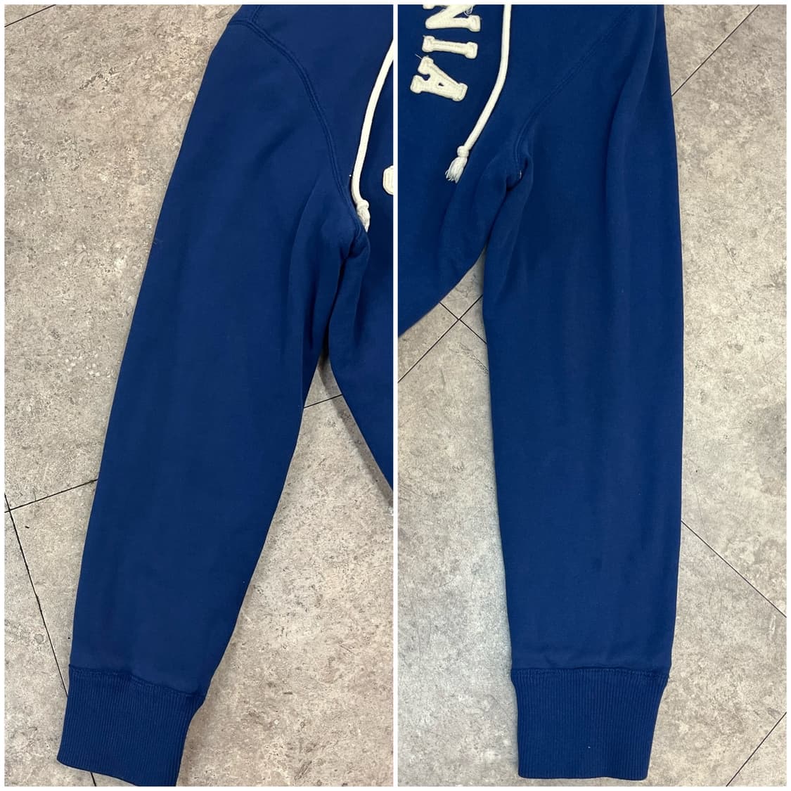 후아유 양털 후드집업 블루 XL #csz2683 상품이미지6