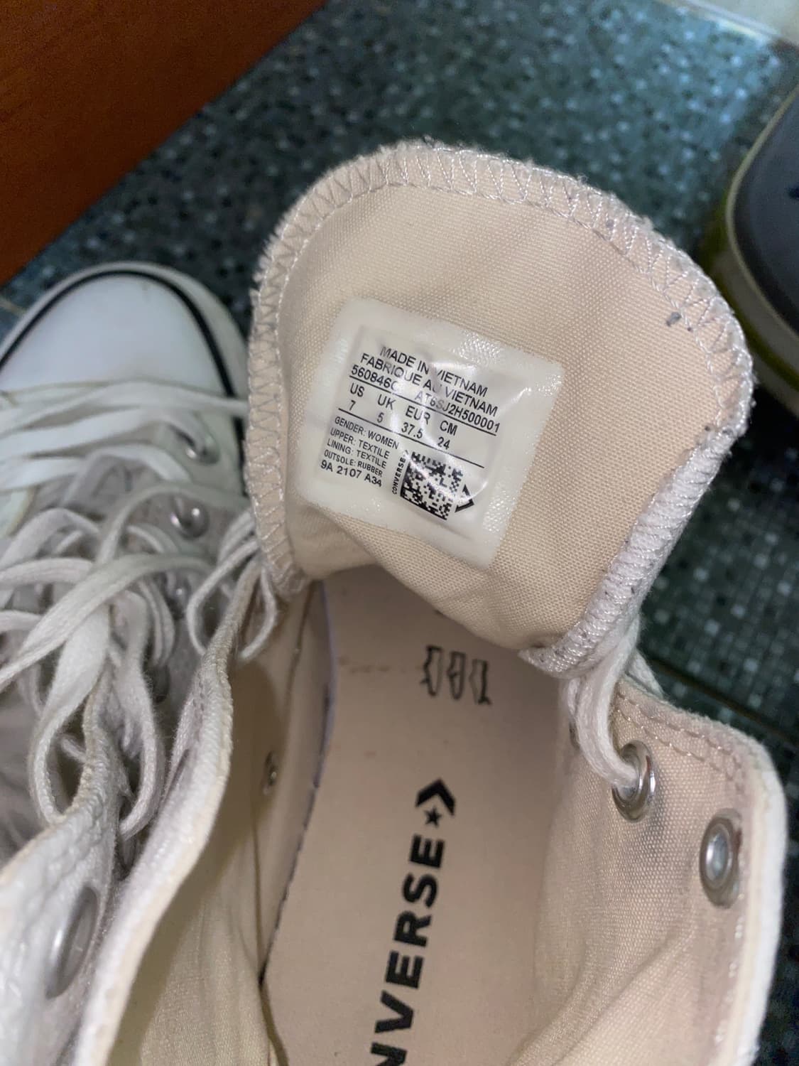 컨버스 올스타 화이트 240 컨버스하이 척테일러 상품이미지3