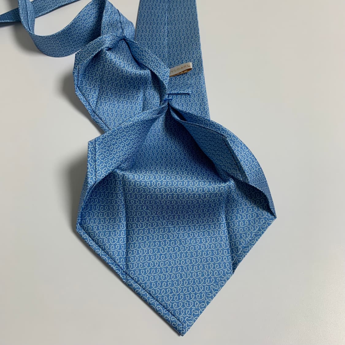 불가리(BVLGARI) 자카드 명품넥타이 100실크 혼주넥타이 A-A+ 상품이미지8