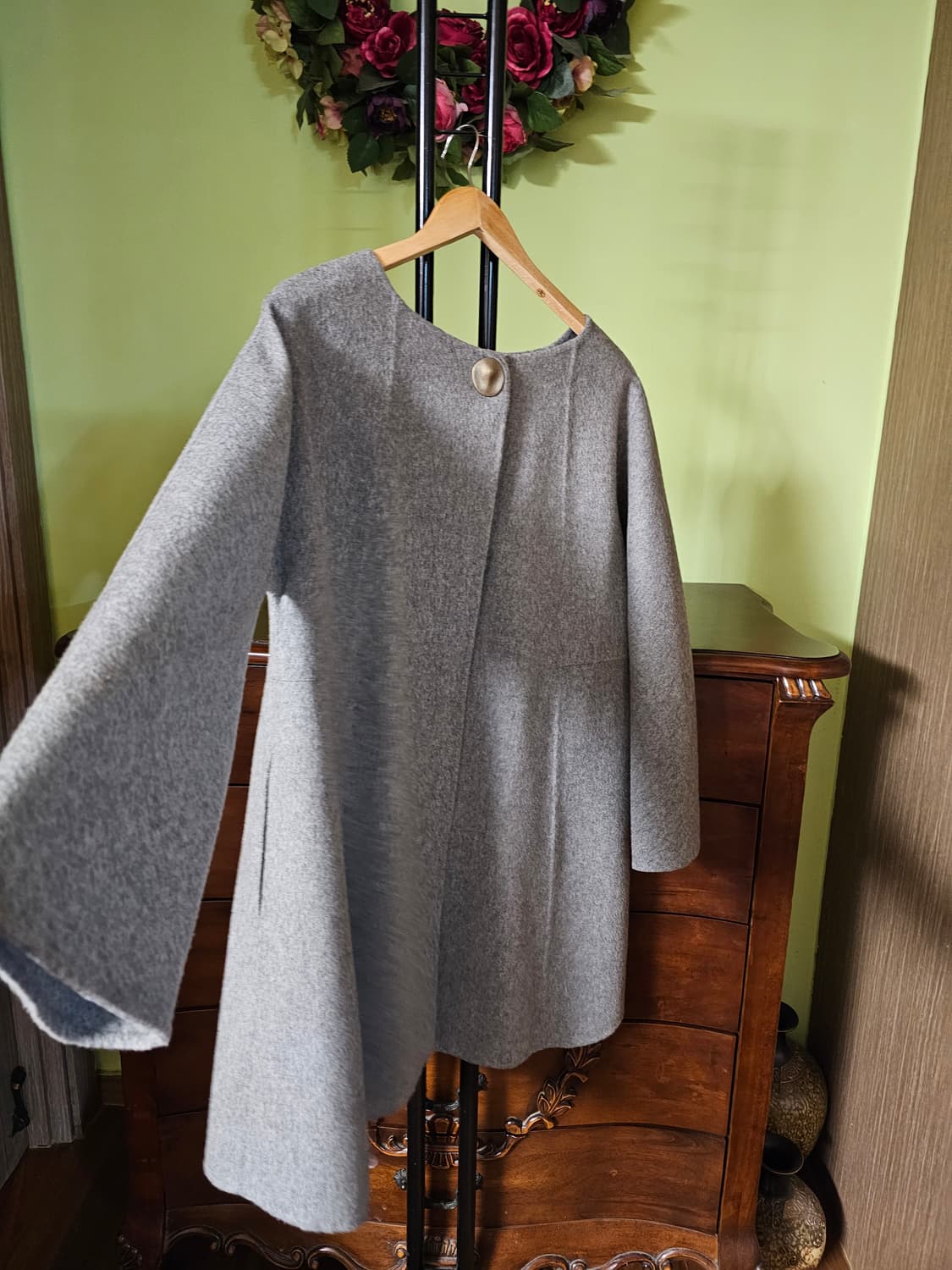 SJSJ 양모캐시미어 핸드메이드 코트  상품이미지4