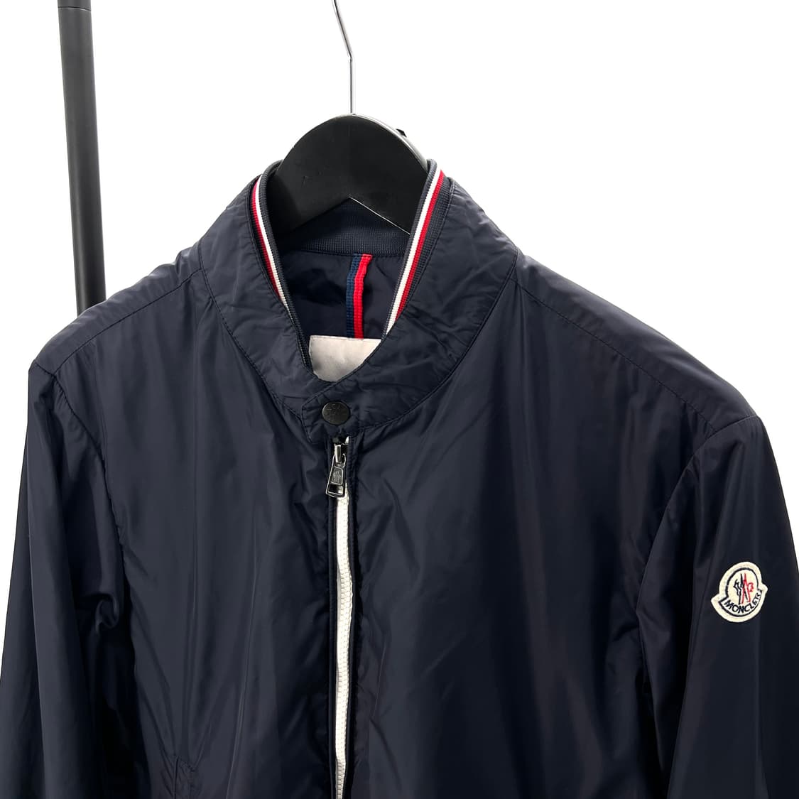 [2사이즈] 몽클레어 바람막이 집업 자켓 네이비 상품이미지5