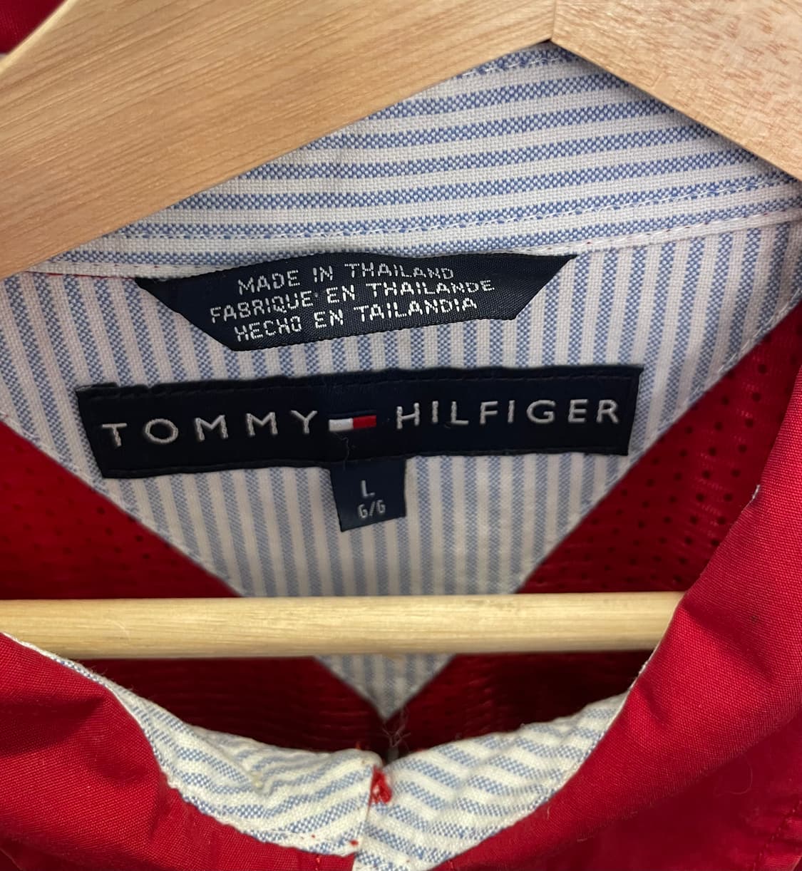 타미힐피거 빈티지 집업 자켓 아우터 블루종 상품이미지3