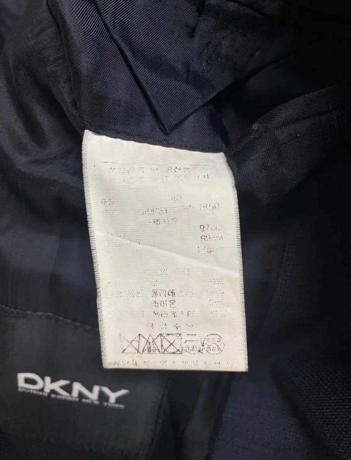 DKNY 네이비 블레이저 자켓 M 상품이미지5