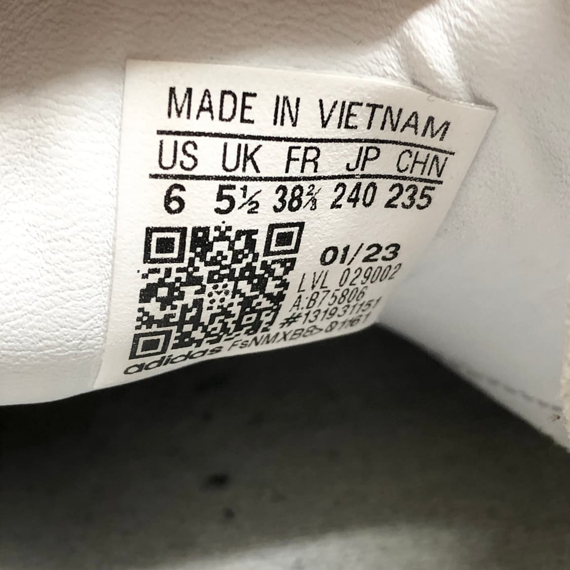 아디다스 삼바 OG 클라우드화이트 240 상품이미지8