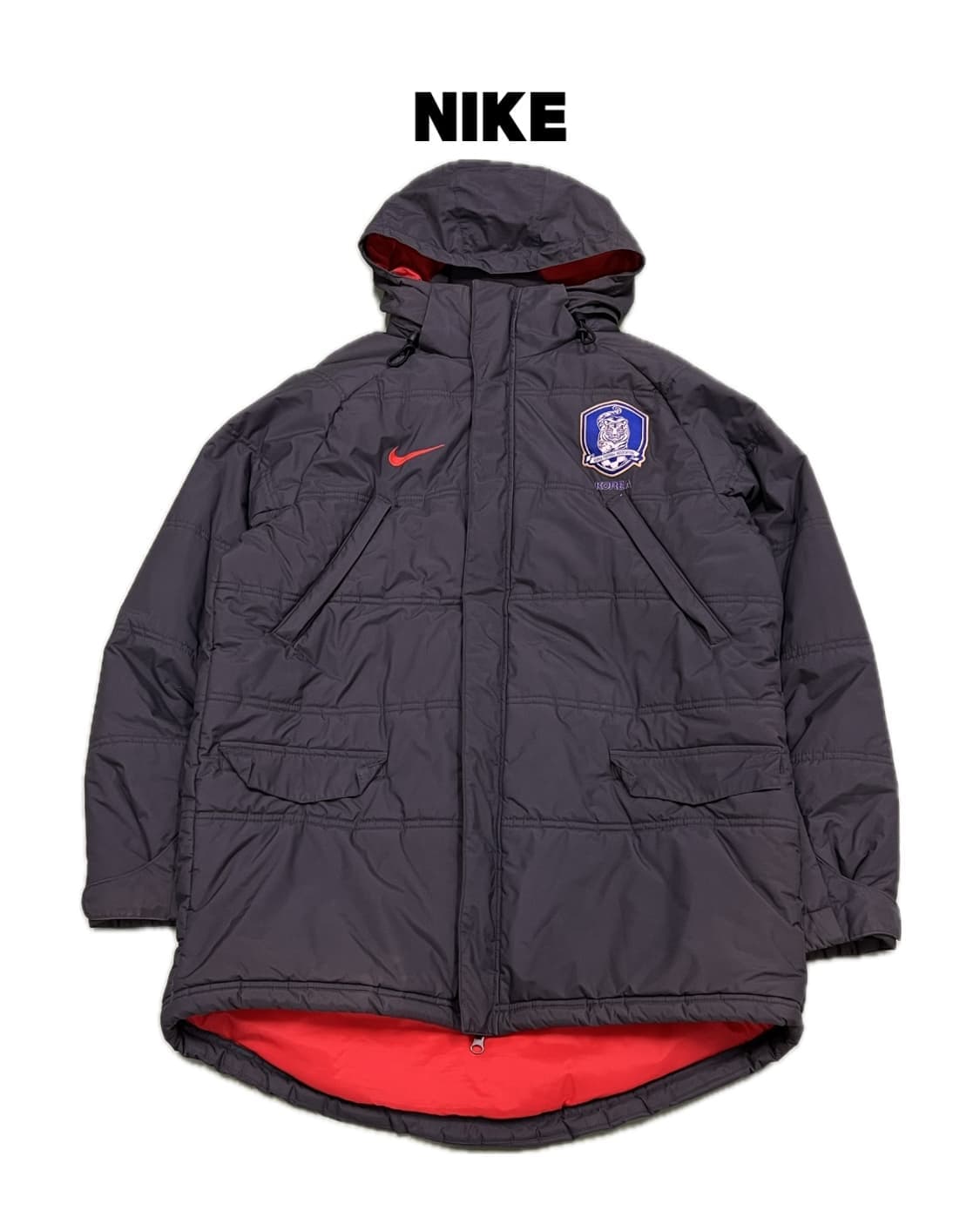 (M) 나이키 00s 올드스쿨 국가대표 2way 솜패딩 자켓 상품이미지1