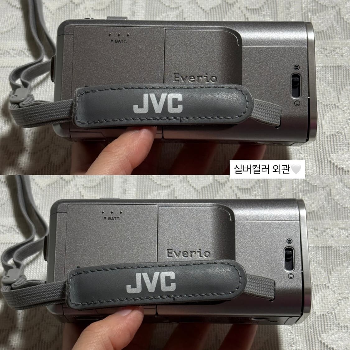 풀구성 JVC GZ-V590 핑크캠코더 빈티지캠코더 핑크디카 빅터 소니 상품이미지5