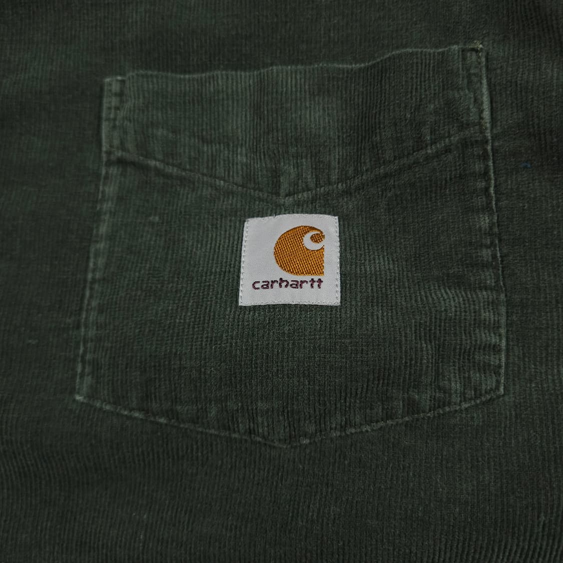 2XL(110) 칼하트 리워크 코듀로이셔츠 카키 상품이미지3
