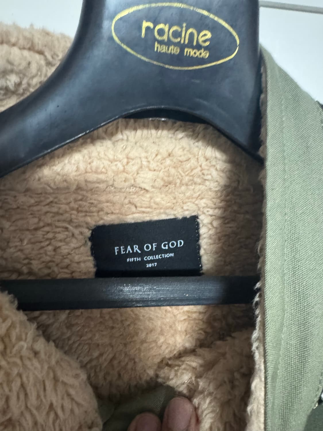 피오갓 카키색  코트 상품이미지2