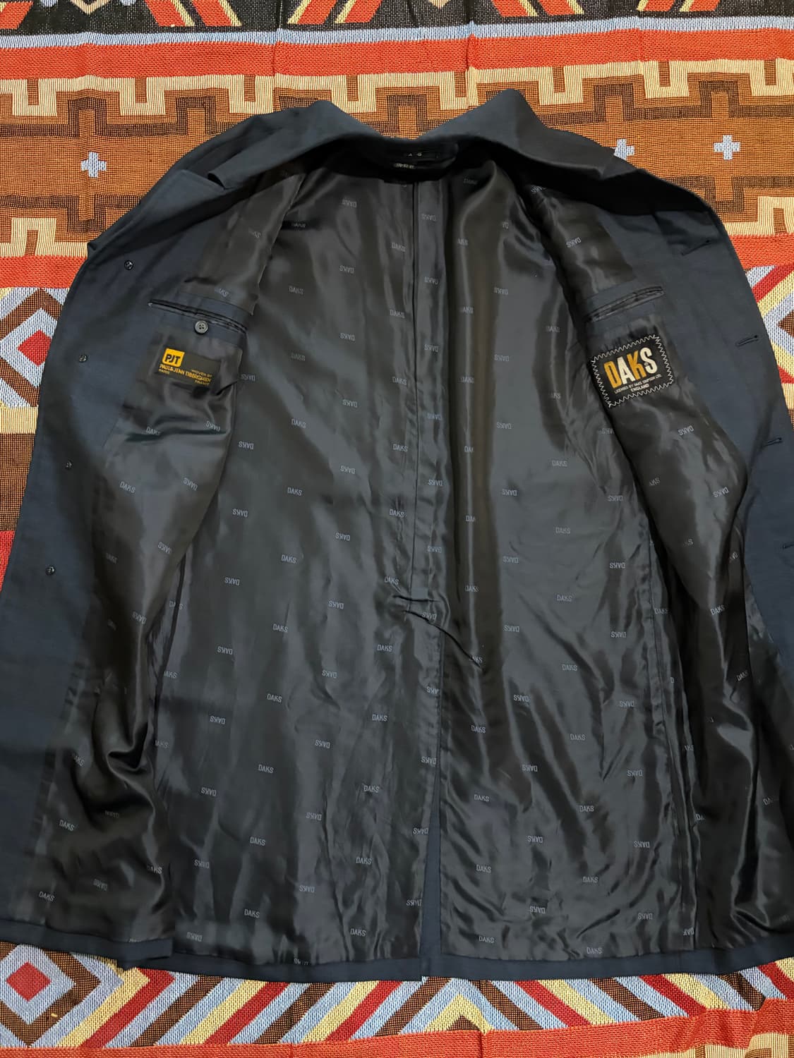 95-100) 닥스 프랑스 원단 맥코트 네이비 상품이미지5