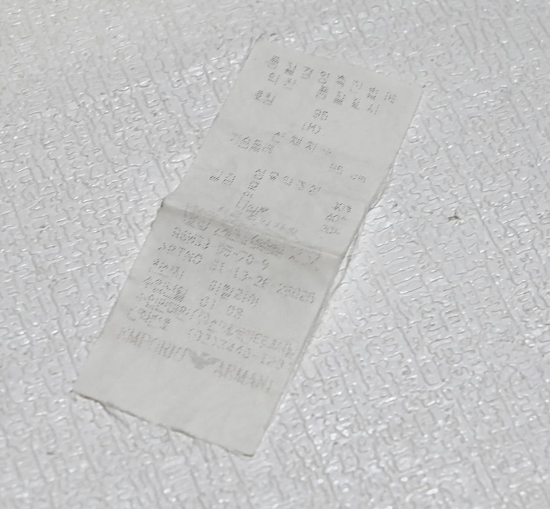 Armani jeans 2001 rib knit zip 상품이미지6