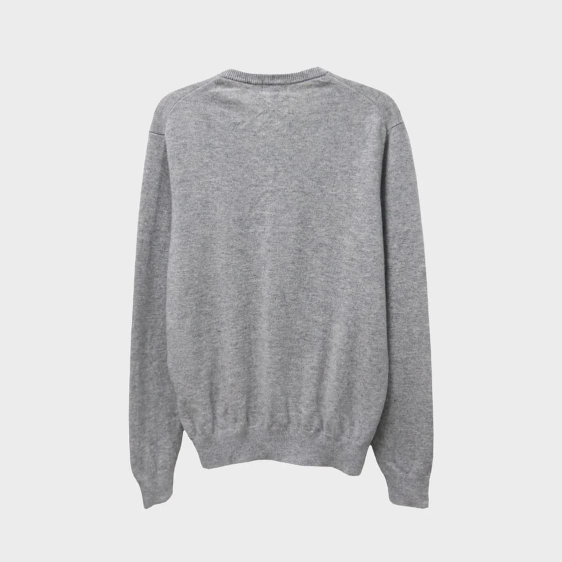 유니클로 캐시미어 그레이 니트 61385 상품이미지2