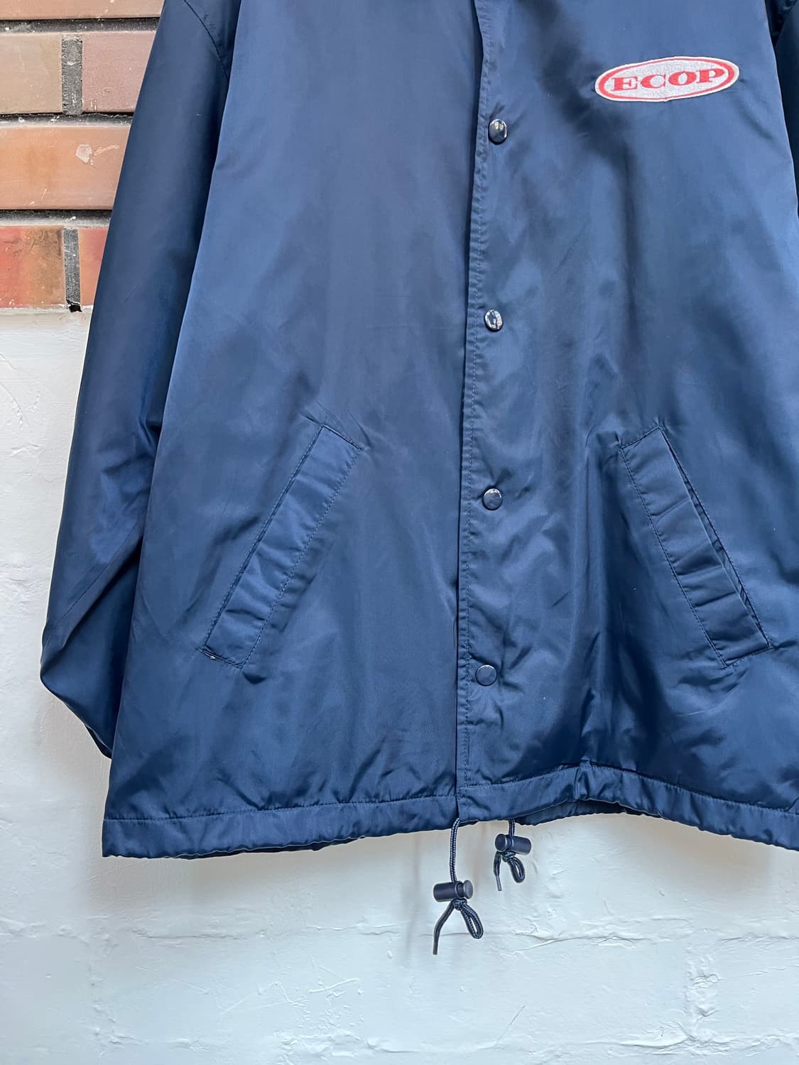 Ecop 나일론 코치 자켓 네이비 M 상품이미지4
