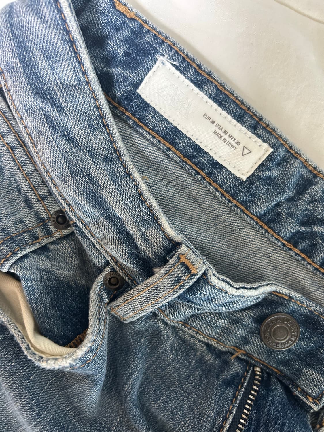 Zara jeans baggy fit 디스트로이드 상품이미지2