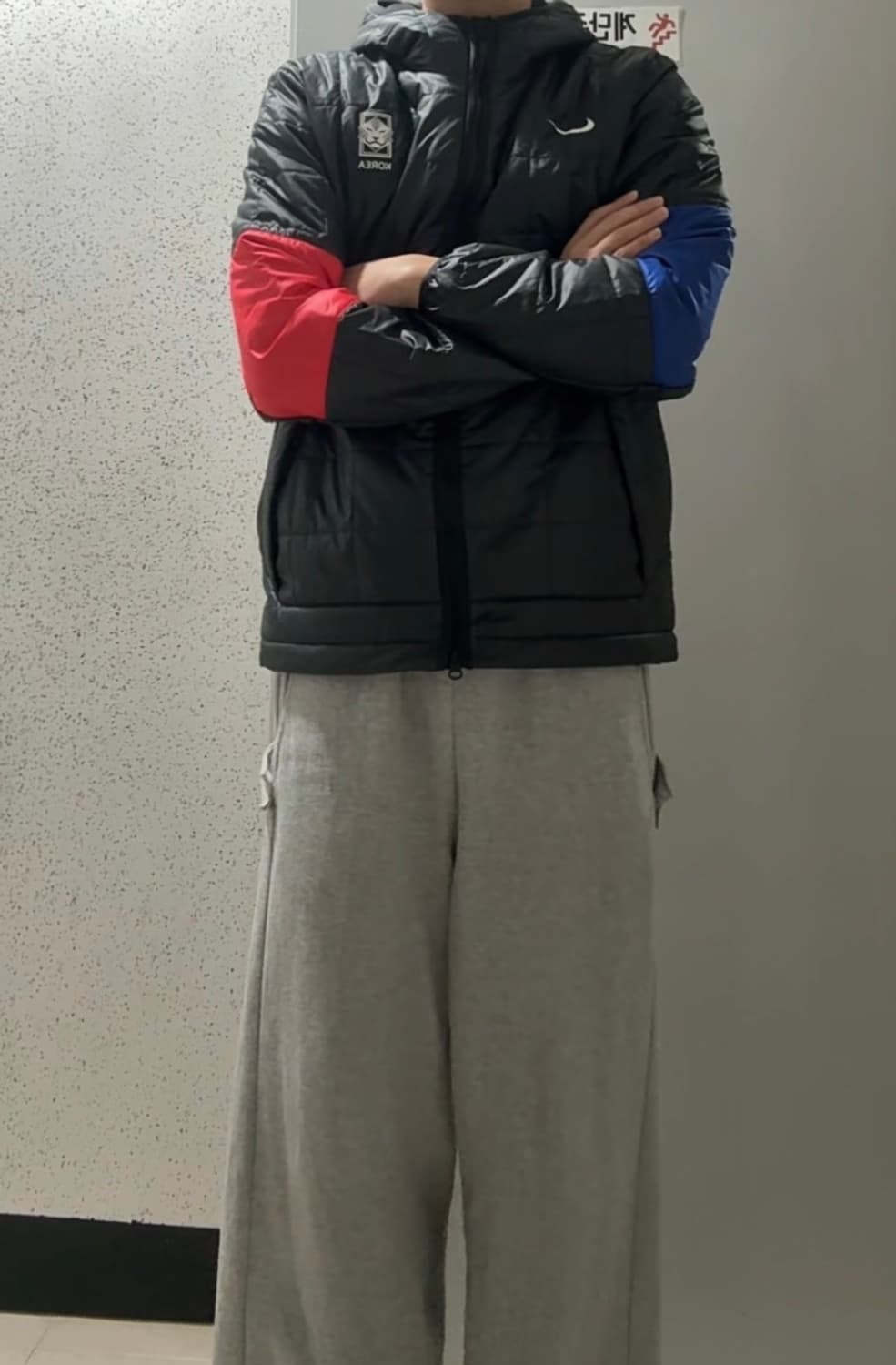 나이키 한국 축구 국대 경량패딩 M 상품이미지5