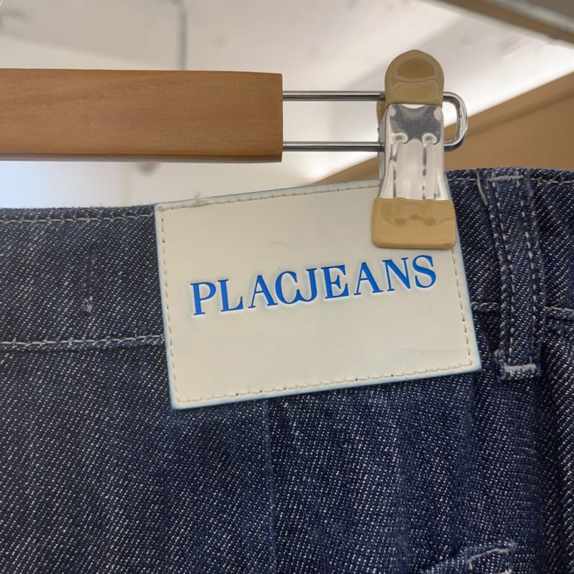 플랙진 MAISON 빈티지무드 와이드 데님팬츠 25인치 C08423 상품이미지5