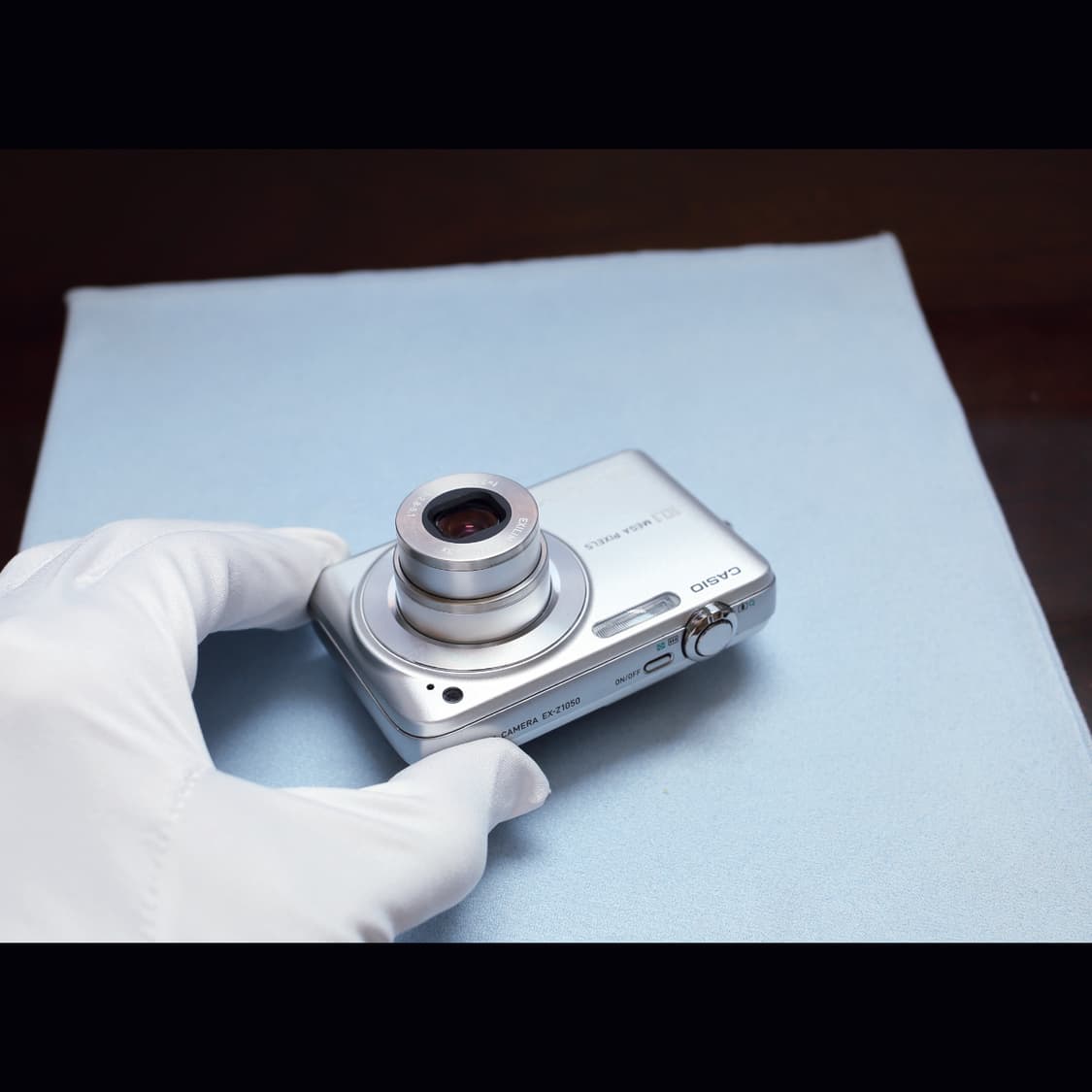 레어 <준민트급> 카시오 엑슬림  z1050 실버 빈티지 디카 상품이미지6