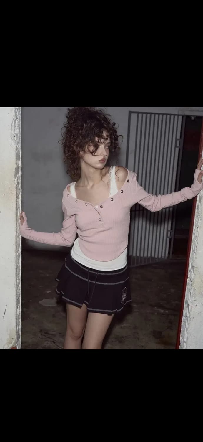 플리즈노팔로우 버니탑 핑크 상품이미지2