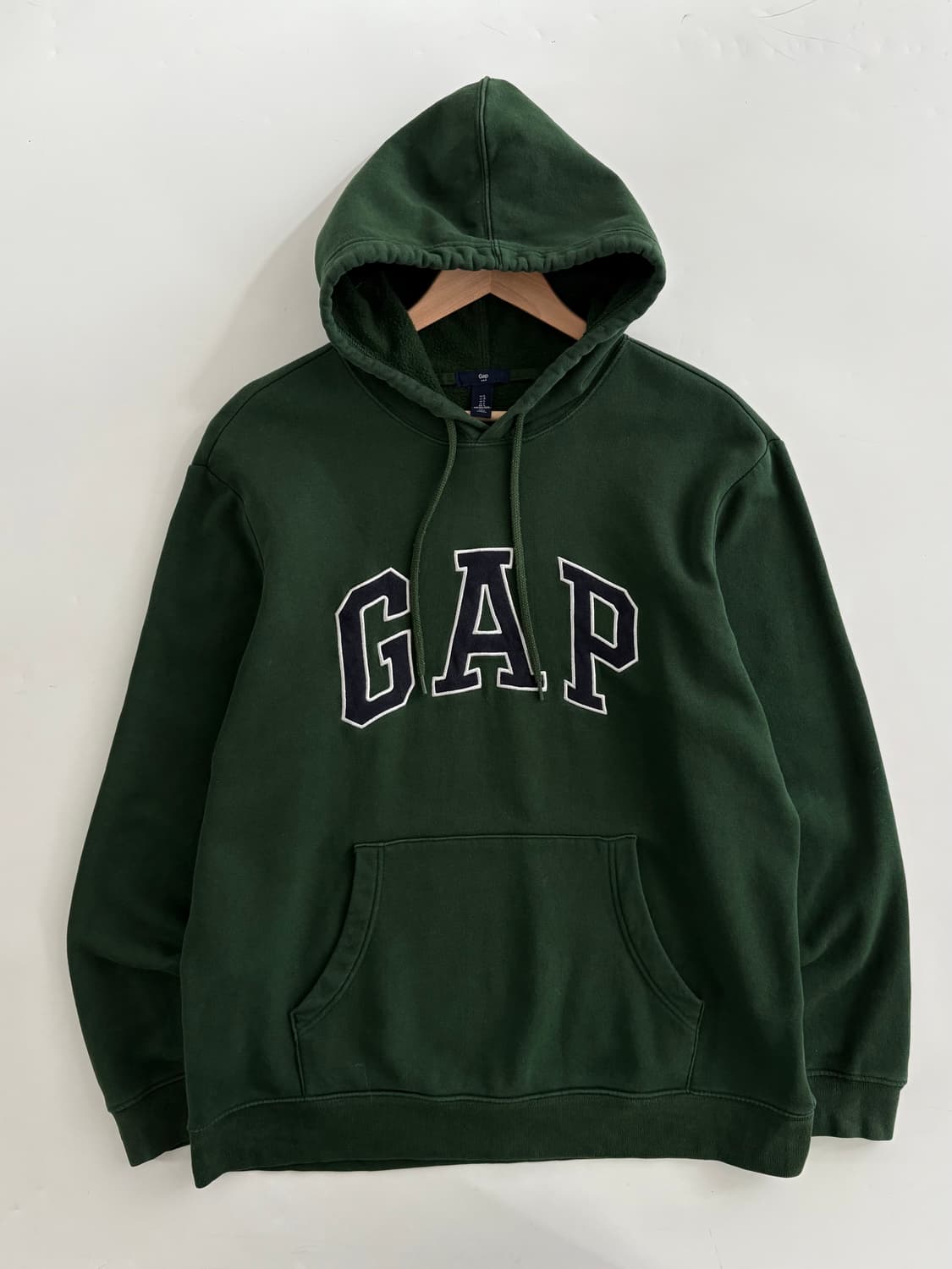 Gap 갭 그린컬러 자수로고 후드티 상품이미지4