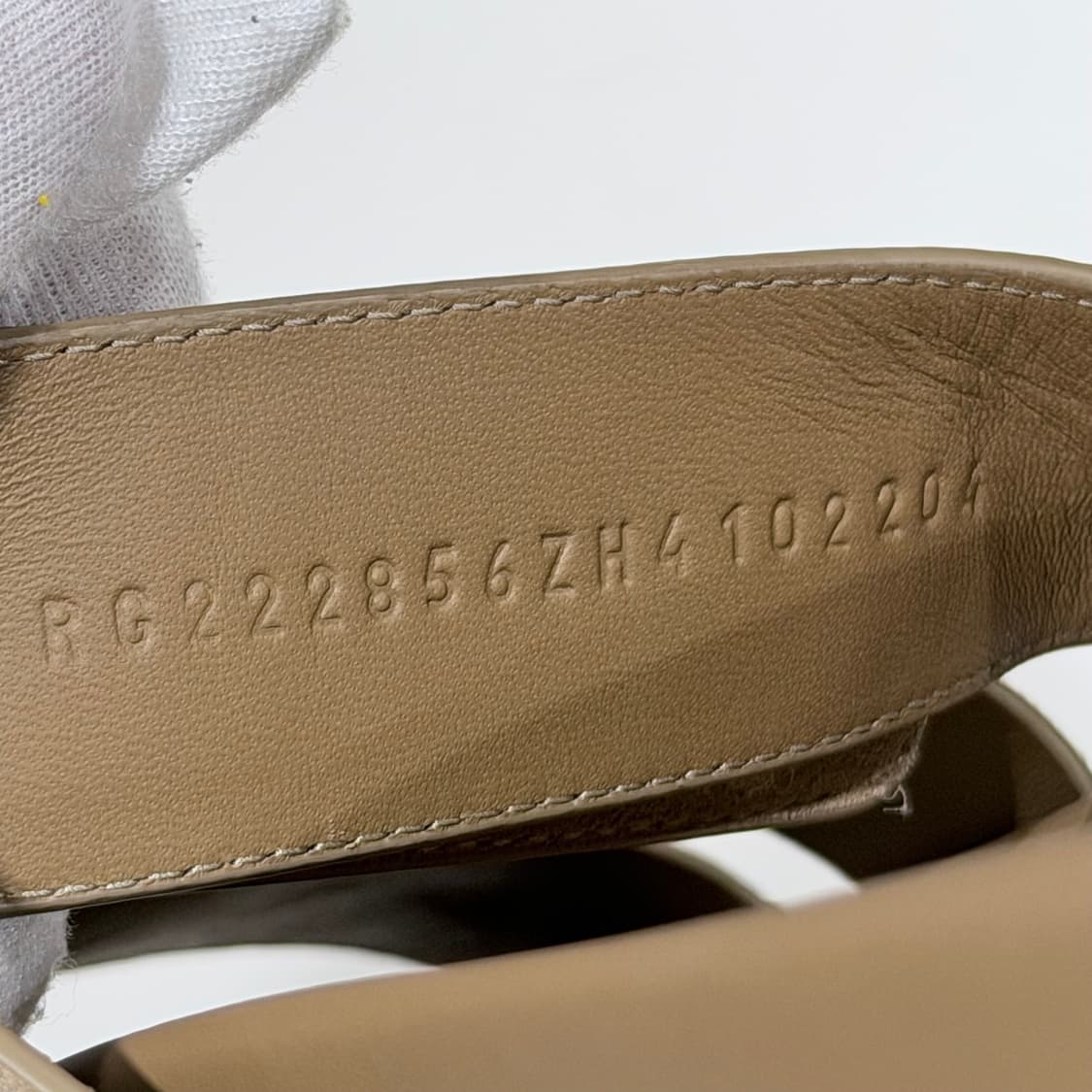 (A+/41) / 에르메스 시프레 샌들 슬리퍼 베이지 상품이미지7