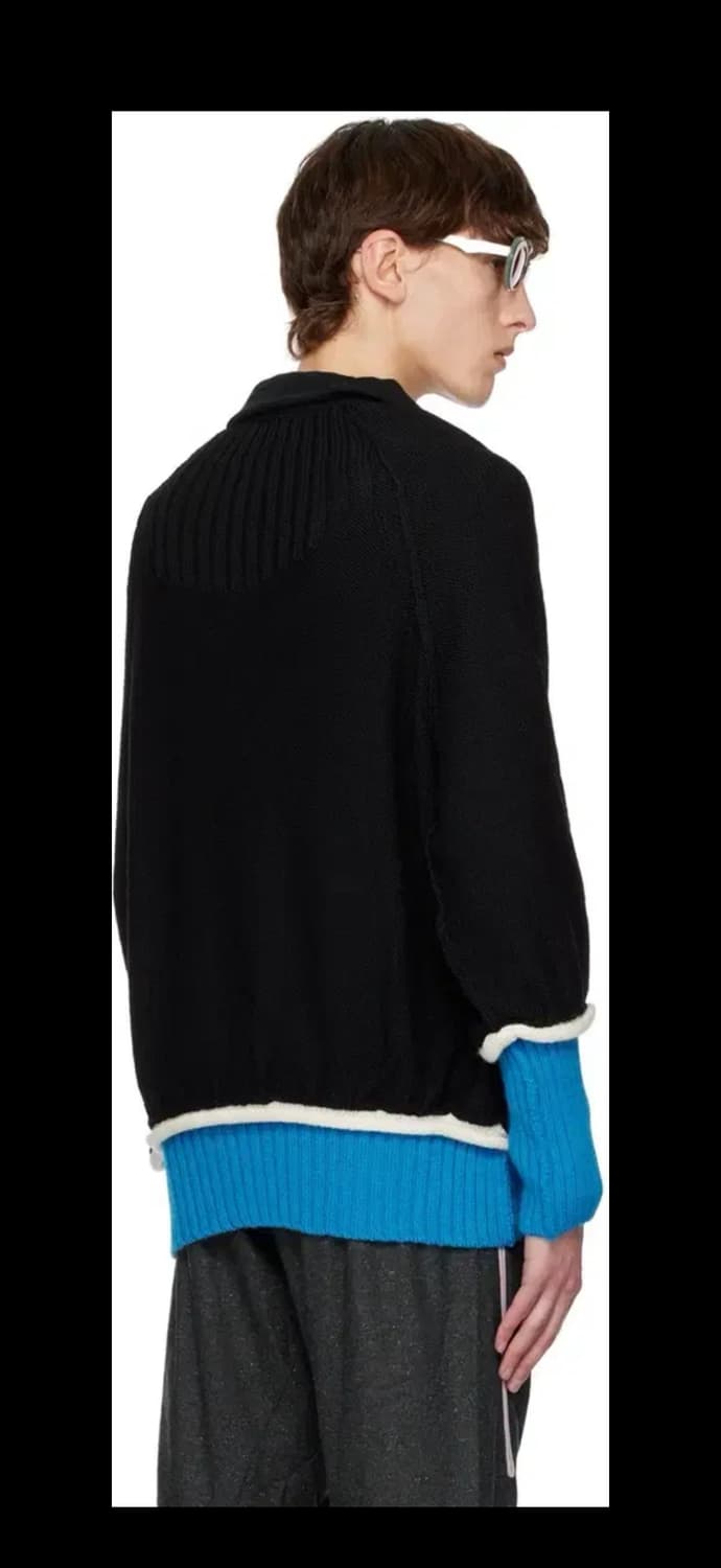 키코 코스타디노스 아이블리쉬 가디건 블루블랙 50 상품이미지2