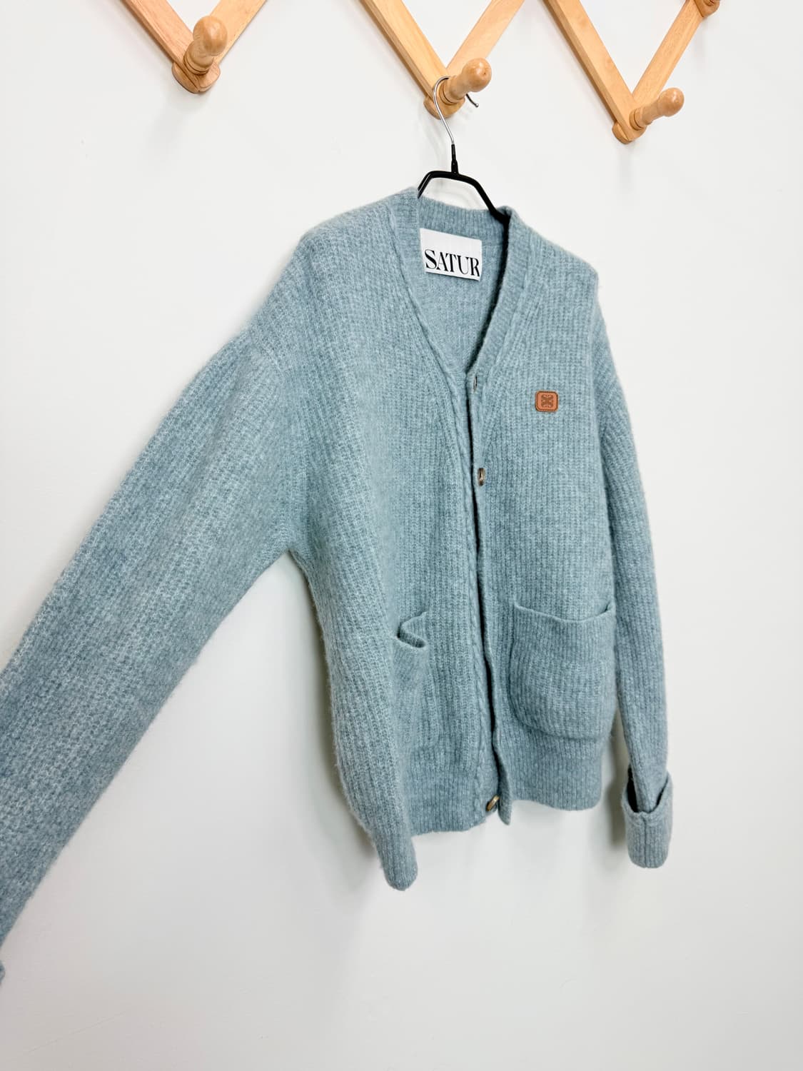 세터 SATUR 파로 포켓 울 가디건 상품이미지5