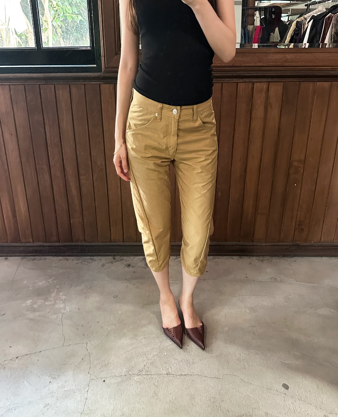 LEVI'S engineered cropped w30 상품이미지1
